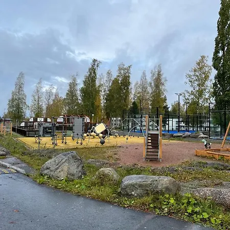 Studio Elli 24 Suuri Huone 25m2 Micro Keitin Jaeaekaappi *