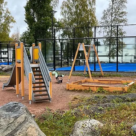 Studio Elli 24 Suuri Huone 25m2 Micro Keitin Jaeaekaappi *